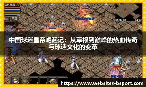 中国球迷皇帝崛起记：从草根到巅峰的热血传奇与球迷文化的变革